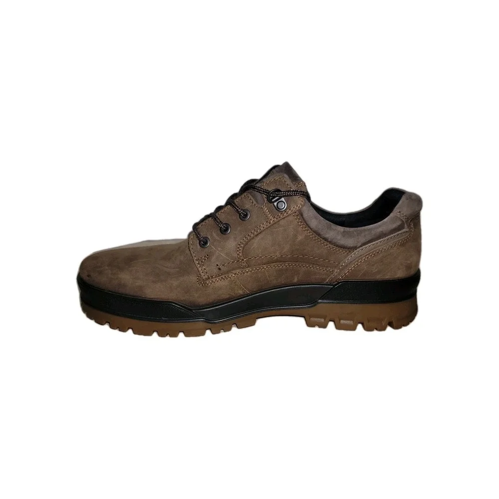 ECCO Track 6 Gore-Tex Mens Hiking Shoes Brown Leather Waterproof Size 12 / EU 46